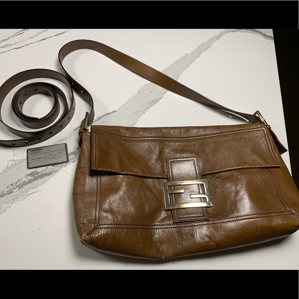 Fendi large convertible baguette